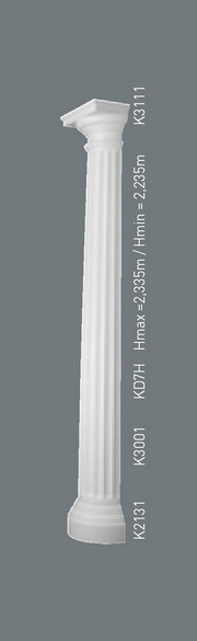 Полуколонны из полиуретана Коллекция Orac Luxxus